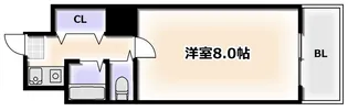 エリンデール桜川【7階】の間取り