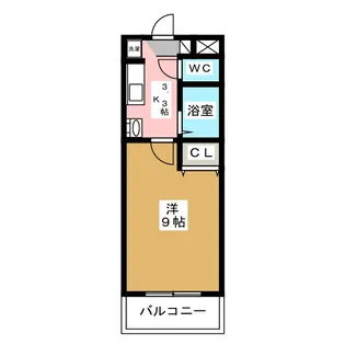 コニファーマンション寿【2階】の間取り