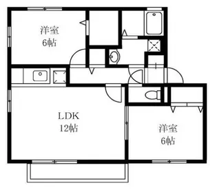 マ・シェリ【2階】の間取り