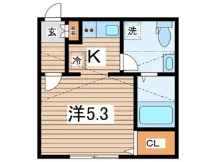 コーラルリーフ杉田【2階】の間取り