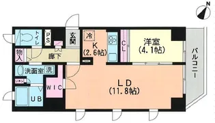 ヒルクレスト南大塚【2階】の間取り