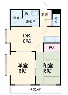桜花林【1階】の間取り