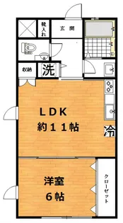 イディアール立石【2階】の間取り