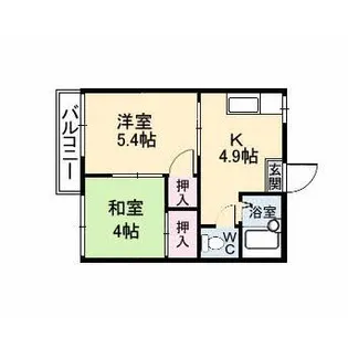 メゾンリアルIIの間取り