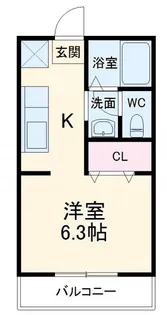 ノイハウスB【1階】の間取り