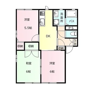チアーズ A【2階】の間取り