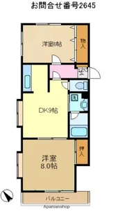 アーガスヒルズ39【2階】の間取り