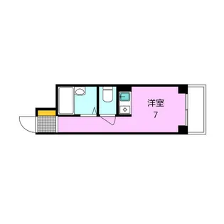 川口ハイツ【4階】の間取り