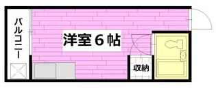 サンリビング2【2階】の間取り
