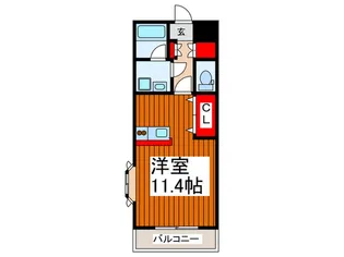 八千代レジデンス【1階】の間取り