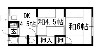 植田文化【2階】の間取り