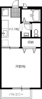 エクセルメゾン多賀城【2階】の間取り