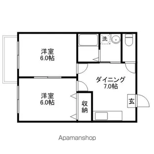 グランド・ステータス・ティエラ【1階】の間取り