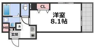 エスペランサ国分町【1階】の間取り
