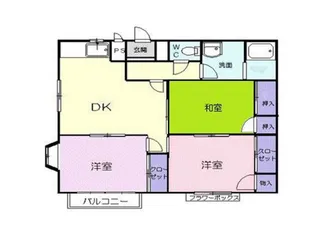 リンデンハウス【2階】の間取り