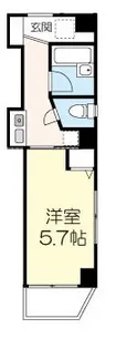 ルシエール旗の台【5階】の間取り