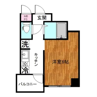 サニースポット【3階】の間取り