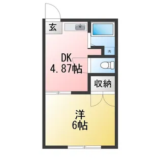 ベルゾーネ百合丘I【2階】の間取り