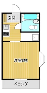 メゾンレゼルヴェ【1階】の間取り