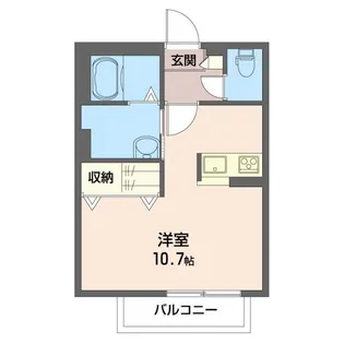 サンモールHANA【2階】の間取り