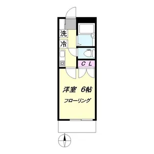 メゾン・アミティエ【1階】の間取り