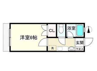 アイリスORIHARAII【1階】の間取り