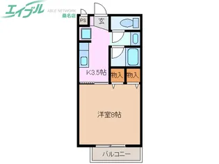 グリーンガーデン【2階】の間取り