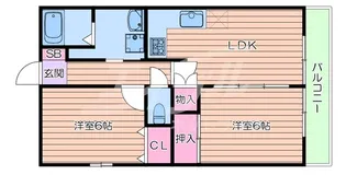 ツインゲート【4階】の間取り