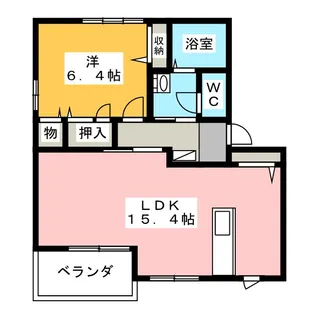 ウィルメゾンII【2階】の間取り
