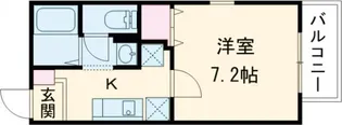 ドエル参番館【1階】の間取り