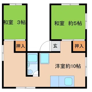 第2村田ビル【3階】の間取り