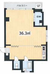 伊藤マンション【2階】の間取り