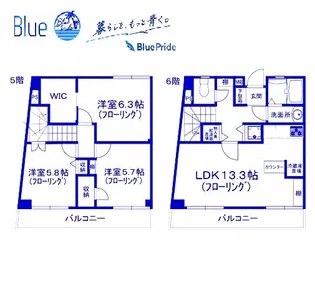 藤沢駅前ハイムの間取り