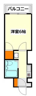 フレンドポート横浜第8【2階】の間取り
