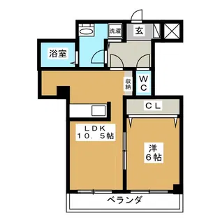 ファミリーコーポ【2階】の間取り