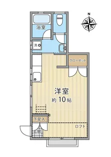 サニネス阿佐ヶ谷A棟【2階】の間取り