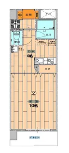 アプローズ重信【4階】の間取り