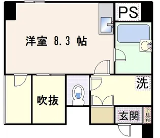 門倉第2湘南台ビル【3階】の間取り