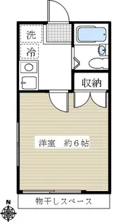 イーグルハイツ【1階】の間取り