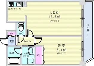 アーバネックス豊中桜塚【1階】の間取り