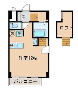 コリドールバリ【1階】の間取り