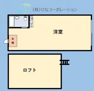 東京都杉並区高円寺北4【アパート】の間取り