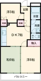 3DKの間取り画像