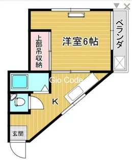 コート興野【2階】の間取り