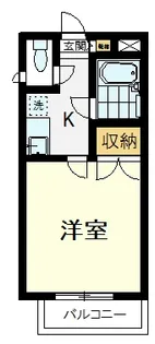 東京都国分寺市西恋ヶ窪1【アパート】の間取り