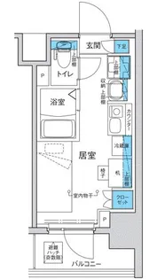 キャンパスヴィレッジ要町【11階】の間取り