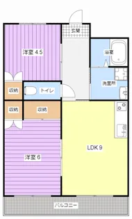 Re・Pose半田山【2階】の間取り