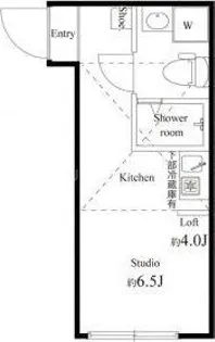 ハーモニーテラス西瑞江【1階】の間取り