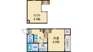 Ellery Moriyama【2階】の間取り