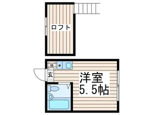 メゾン富士江古田の間取り